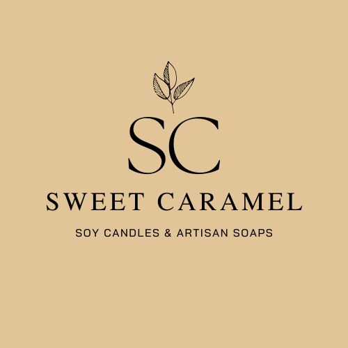 Sweet Caramel Shop - Handmade Soy Candles, 4 oz Candles, Scented, Vegan, Homemade