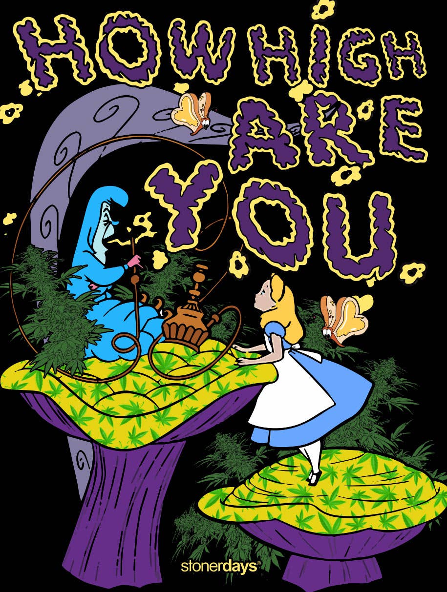 StonerDays Apparel - We're All Mad Here Hoodie