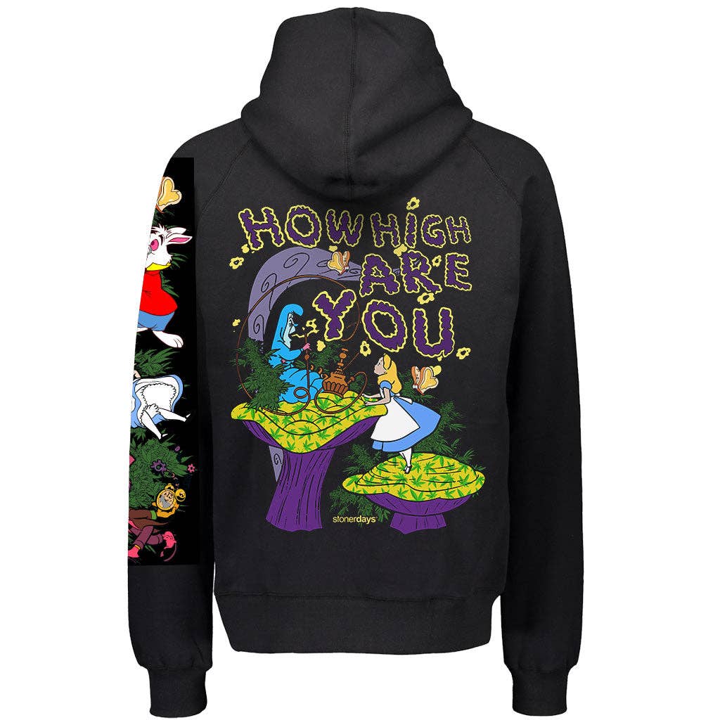 StonerDays Apparel - We're All Mad Here Hoodie