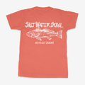 SALT WATER SOUL - Redfish Garment Dyed T-Shirt