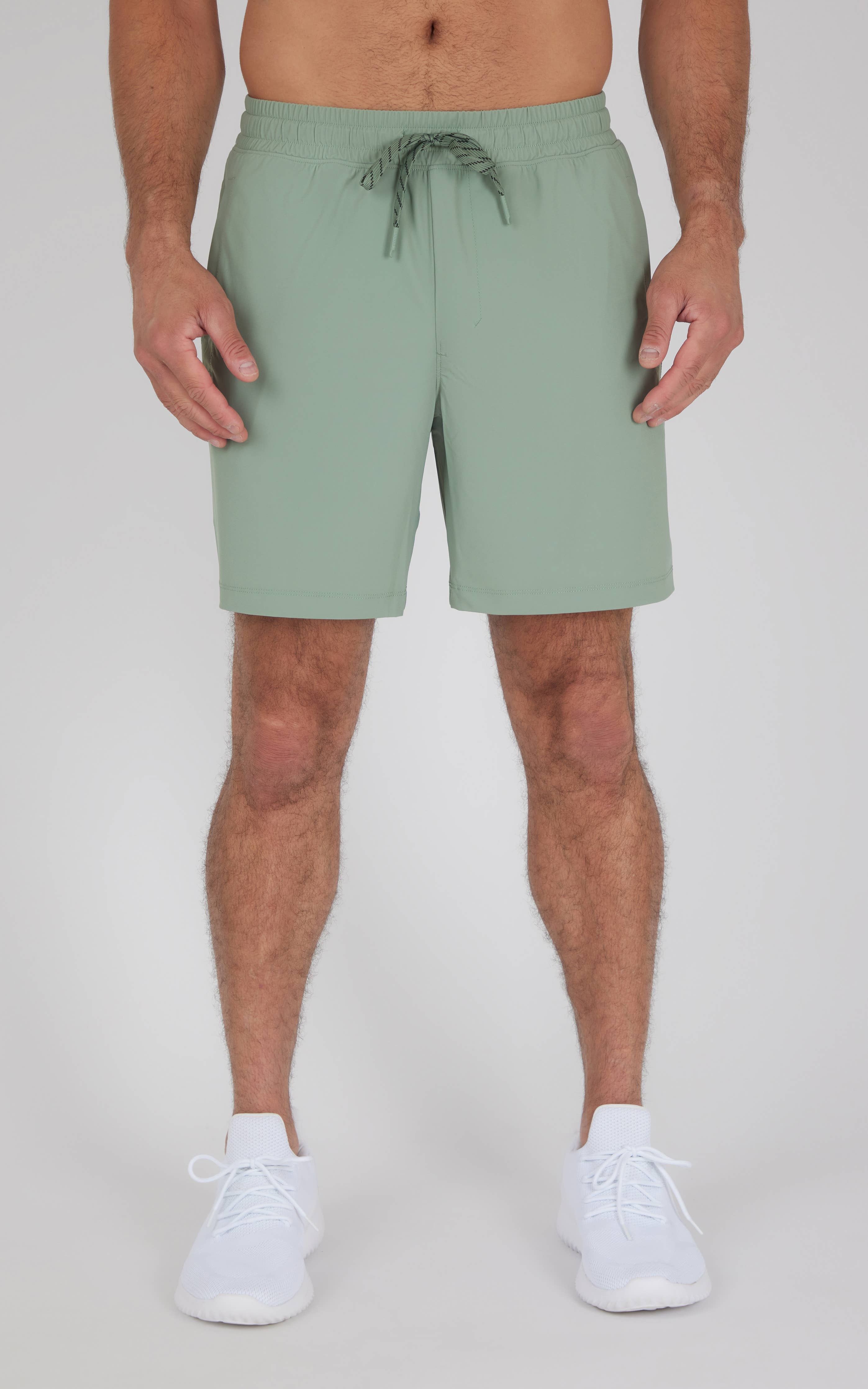 90 Degree by Reflex & Yogalicious - Men's Woven Vortex Performance Short