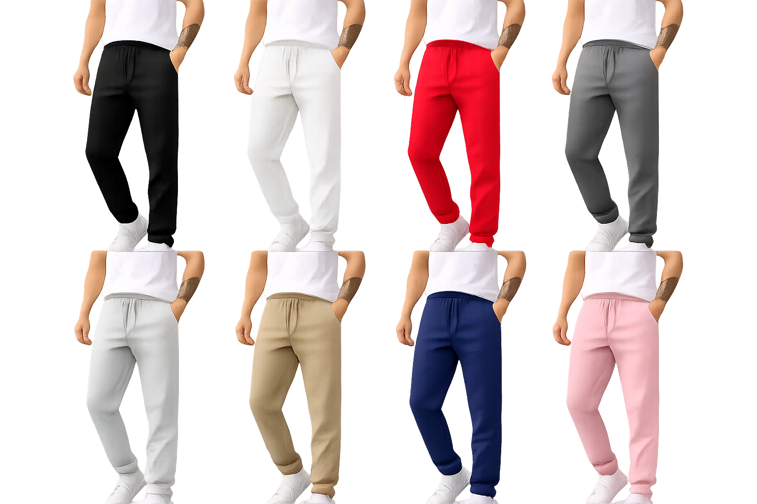 Mashh Gear - Unisex Soft Cotton-face Jogger Sweatpants