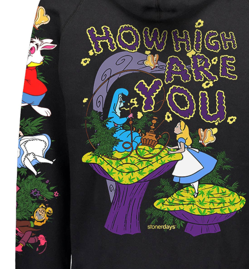 StonerDays Apparel - We're All Mad Here Hoodie